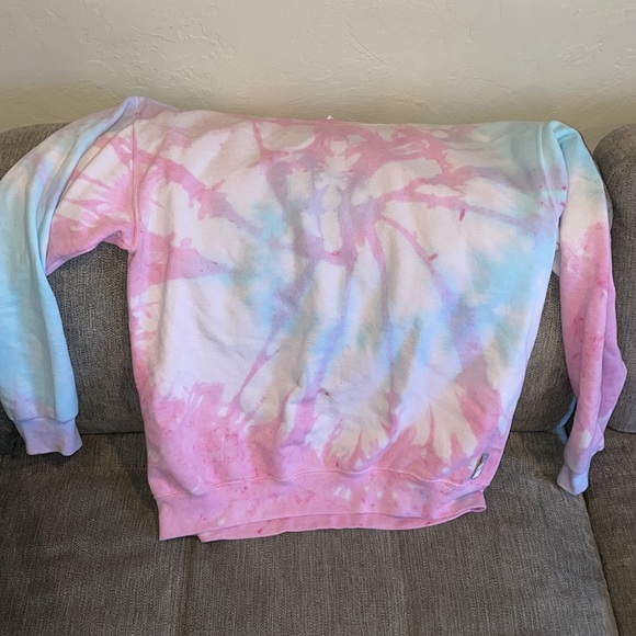Sweat set- tie dye light pink and light blue size L - Picture 2 of 3